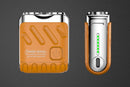Mini Portable Electric Shaver for Men Wet Dry Waterproof Rechargeable Long Battery Life - White