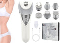 7 in 1 Epilator Hair Removal for Women Face Massage and Body Exfoliator