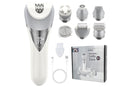 7 in 1 Epilator Hair Removal for Women Face Massage and Body Exfoliator
