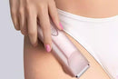 3-in-1 Electric Shaver Nose Hair Trimmer for Face Body Bikini Underarm and Legs - Gold