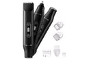 3-in-1 Electric Shaver Nose Hair Trimmer for Face Body Bikini Underarm and Legs - Black