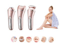 3 in 1 Epilator Electric Razors Kit Electric Shaver for for Women Hair Remover for Face Chin Arm Leg Armpit Bikini Trimer Shaver