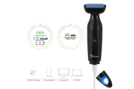 6-in-1 Electric Lady Shaver Cordless Shaver for Woman Face/Leg/Underarm