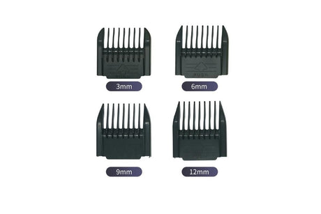 Hair Clippers for Men Professional Cordless Barber Clippers Cutting Mens Hair Trimmer with 4 Guards Mens Cutting Kit -Grey