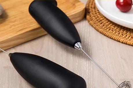 Electric Milk Coffee Foamer Frother Egg Beater Whisk Mixer Blender Kitchen Tool