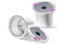 2 PCS Stainless Steel Coffee Filter Pods Compatible With Keurig 1.0 2.0 Reusable K Cups
