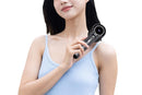 Portable Handheld Turbo Fan Windy Speed Adjustable Mini Personal Battery Operated Fan -Grey