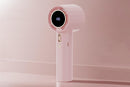 Portable Handheld Turbo Fan Windy Speed Adjustable Mini Personal Battery Operated Fan -Pink