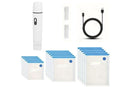 Compact Vacuum Sealer for Food Storage with 15 Reusable Vacuum Bags
