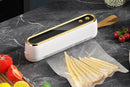 Mini Vacuum Sealer Machine Cordless Food Vacuum Sealer for Freezer Storage Meal Prep - White