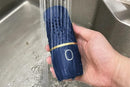 Portable Fruit and Vegetable Cleaning Machine Rechargeable Food Washing Purifier Vegetable Washer -Dark Blue