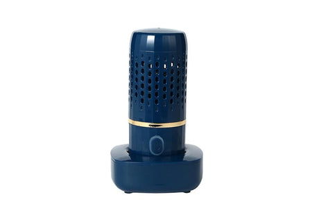Portable Fruit and Vegetable Cleaning Machine Rechargeable Food Washing Purifier Vegetable Washer -Dark Blue