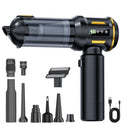 Cordless Handheld Car Vacuum Cleaner 4-in-1 Wireless Vacuum with Brushless Motor Mini Car Vaacuum Cleaner -Gold