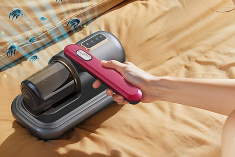 Cordless Mattress Vacuum Cleaner Wireless UV Dust Mite Remover 8000Pa Strong Suction For Bed Sofa Mattress