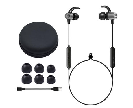 Bluetooth In-Ear Headphones - Stereo Sound - Wireless Sports Earbuds with 8-10 Hours Playtime