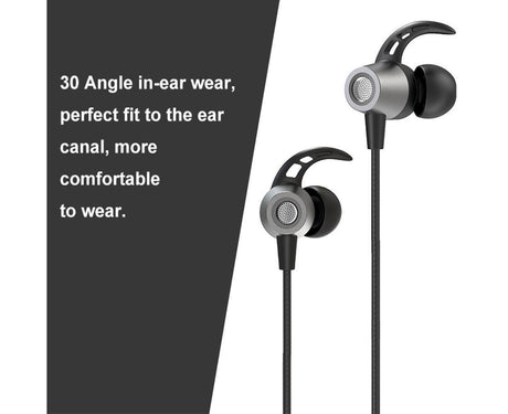 Bluetooth In-Ear Headphones - Stereo Sound - Wireless Sports Earbuds with 8-10 Hours Playtime