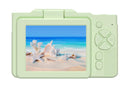Digital Camera With 180 Degree Flip Screen 16X Digital Zoom Camera With 32G Memory Card -Green