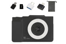 Digital Camera With 180 Degree Flip Screen 16X Digital Zoom Camera With 32G Memory Card -Black