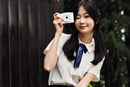 Digital Camera With 180 Degree Flip Screen 16X Digital Zoom Camera With 32G Memory Card -White