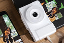 Digital Camera With 180 Degree Flip Screen 16X Digital Zoom Camera With 32G Memory Card -White
