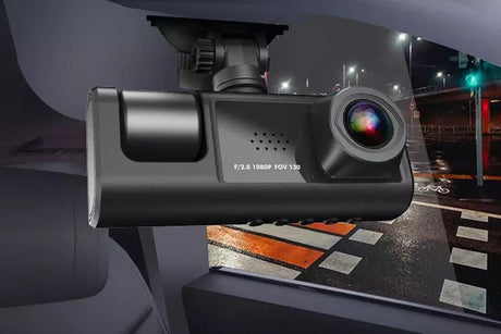 3 Channel Dash Cam Front and Rear Inside with 32GB SD Card 1080P Dash Camera Full HD 170 Degree Wide Angle Dashboard Camera