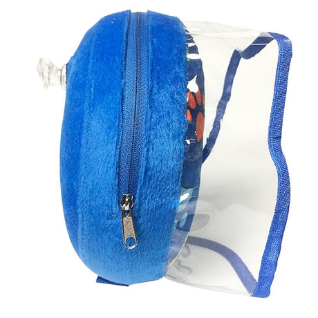 Soft Inflatable Pet Dog Cone Collar Anti Licking Scratching Blue - M