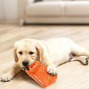 Dog Toys for Aggressive Chewers Dog Toys with Squeaker for Boredom and Teething Orange