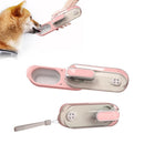 350ml Foldable Pet Dog Water Bottle Leak-proof Water Feeder for Travel Walking Hiking Grey