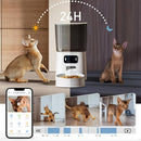 5L Smart Pet Feeder with Camera & Dual-Band WiFi - Automatic Dispenser