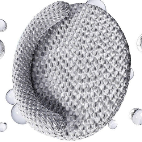 Washable Cooling Pet Bed with Removable Cover for Dogs & Cats - Dark Gray - M