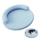 Washable Cooling Pet Bed with Removable Cover for Dogs & Cats - Dark Gray - M