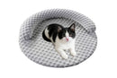 Washable Cooling Pet Bed with Removable Cover for Dogs & Cats - Dark Gray - L