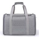 Foldable Travel Pet Carrier Bag Portable Cat Dog Kennel Bag Grey - XL
