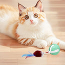 Electric Automatic Moving Rolling Dog Toy Interactive Dog Ball Toy Green