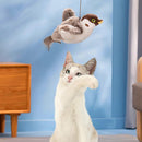 Interactive Cat Toy with Chirping Electronic Flying Bird for Indoor Cats