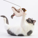 Interactive Cat Toy with Chirping Electronic Flying Bird for Indoor Cats