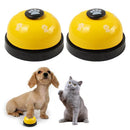 2Pcs Pet Training Bells Dog Cat Training Equipment Interactive Toys White