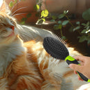 2PCS Pet Grooming Brushes Deshedding Bath Brush for Dogs Cats & Horses Green