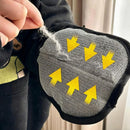 2PCS Static Removal Pet Hair Gloves - Grooming Gloves for Dogs and Cats Indoor Use