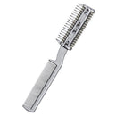 Two-Sided Pet Grooming Comb with Razor for Dog & Cat Fur Trimming
