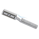 Two-Sided Pet Grooming Comb with Razor for Dog & Cat Fur Trimming
