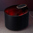 Pet Water Fountain Cat Dog Automatic Electric Drinking Dispenser with Red Light Indicator Black
