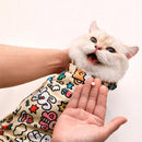 Anti-Escape Cat Grooming Wrap Mat Anti-Scratch Calming Wrap for Pet Nail Clipping Multifunctional Pet Mat - L