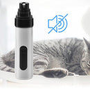 2-Mode Silent Pet Grooming Nail Grinder Rechargeable Dog Nail Trimmer
