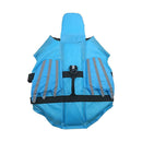 Dog Life Jacket Wings Pet Life Vest Adjustable Dog Flotation Swim Vest Blue - S