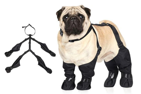 Waterproof Pet Boots Dog Rain Shoes for Outdoor Use - M