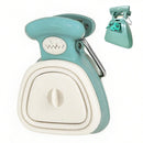 Handheld Foldable Pet Pooper Scooper - Easy Poop Pickup and Cleaner Blue
