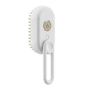3-in-1 Pet Spray Comb Dog Cat Hair Brush Massage Comb for Removing Tangled Hair White