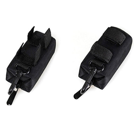 Dog Poop Bag Dispenser Pet Waste Bag Holder for Puppy Walking Cleanup Black