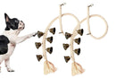 Dog Doorbell With 6 Extra Loud Bells Adjustable Doorbell Hanging Rope For Dog Training